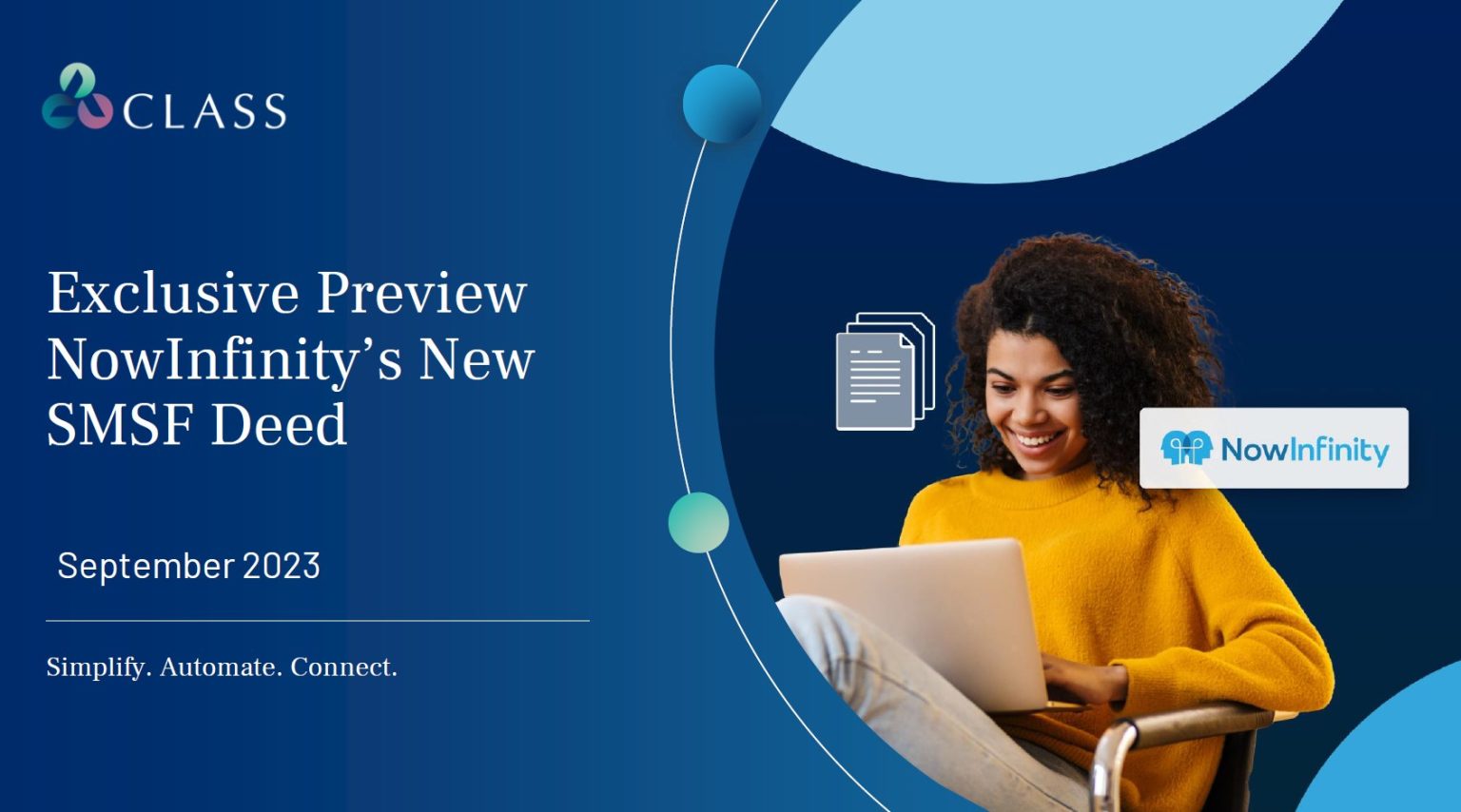 NowInfinity Webinar - Class Training
